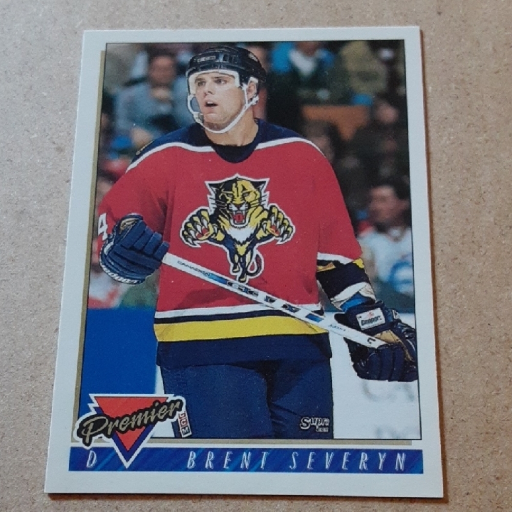 Florida Panthers Hockey Rookie Trading Card